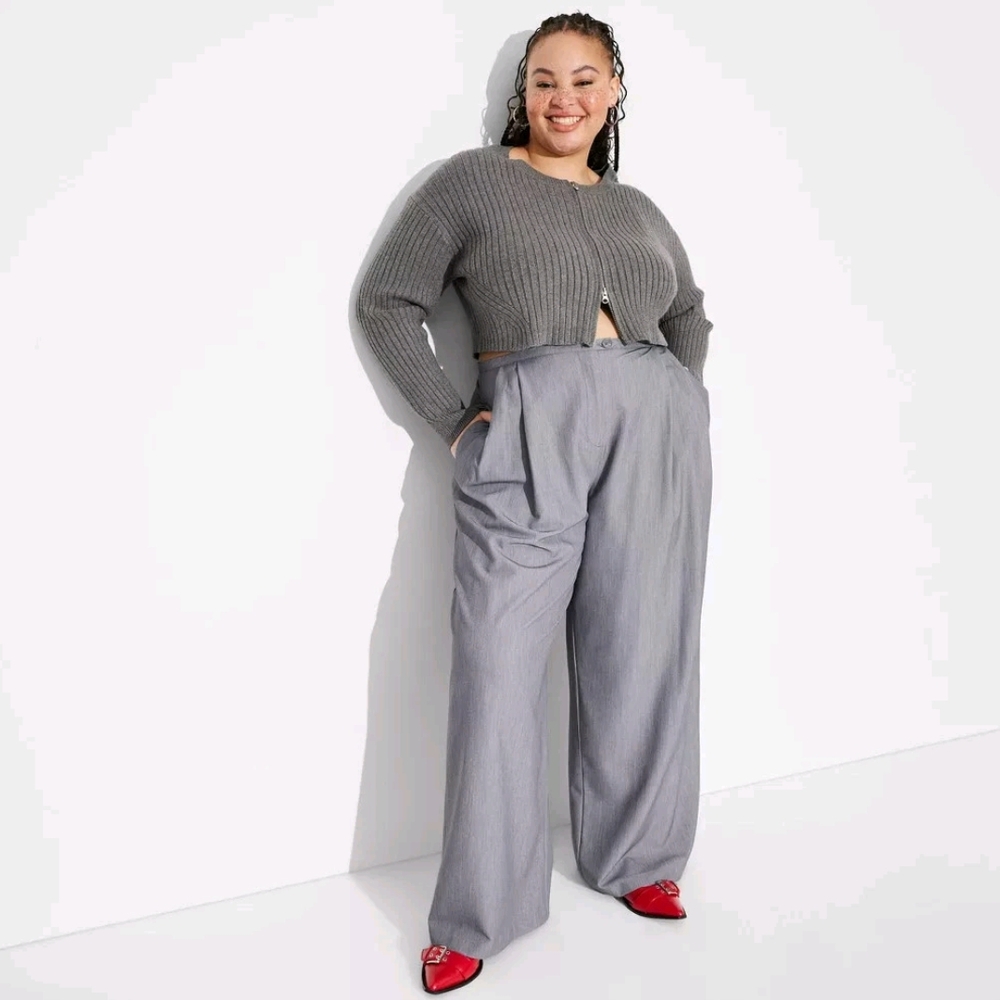 NWT Low-Rise Wide Leg Pants Size 3X